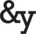Logotype for Andy Columbine featuring a clean slab serif ampersand connected to a lower case y