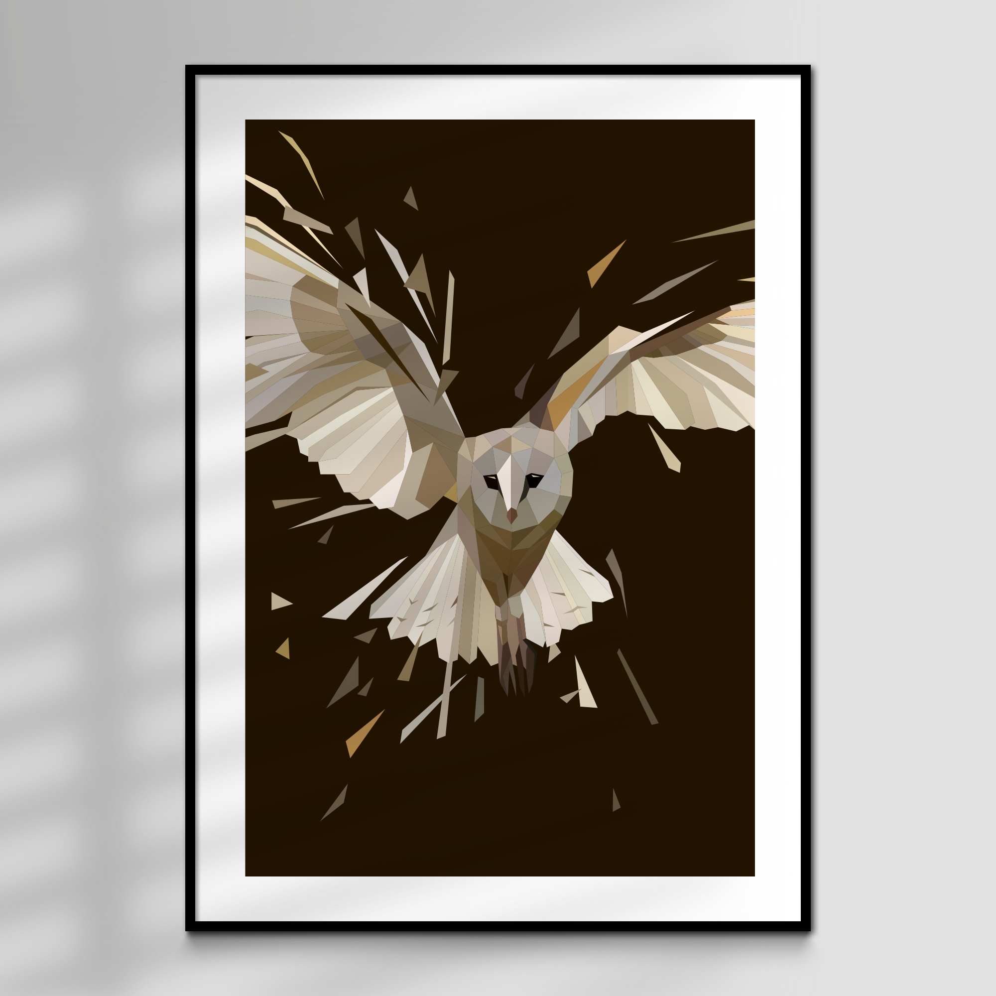 Ghost, Barn Owl High Quality Giclée Print